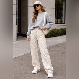 Cotton On Women's Long Straight Leg Swirl Jeans